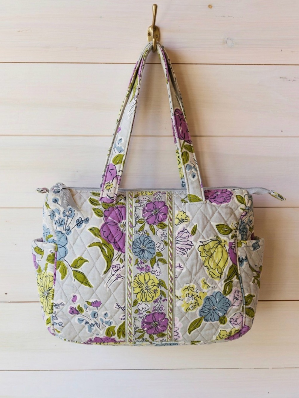 MINT Vintage Vera Bradley 1999 Watercolor Shoulder Bag
